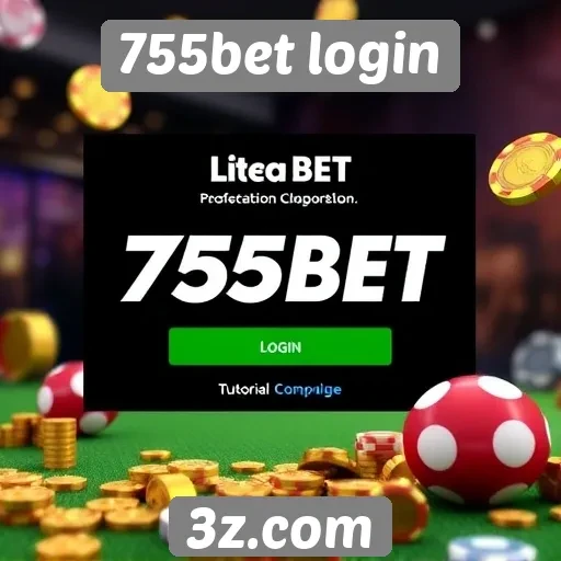 Tutorial passo a passo para 755bet login